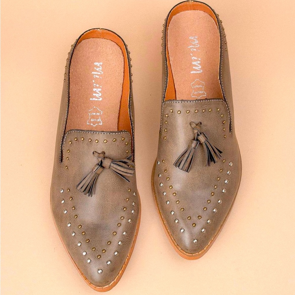 Mi.iM loafers/mules w/studs